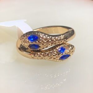 NWT Double Headed Snake Blue Eyes Size 7